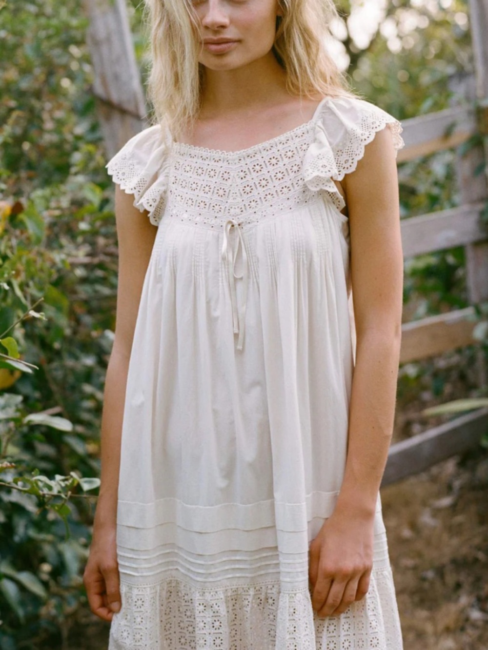 NWT christy dawn aurora dress in pearl size xs